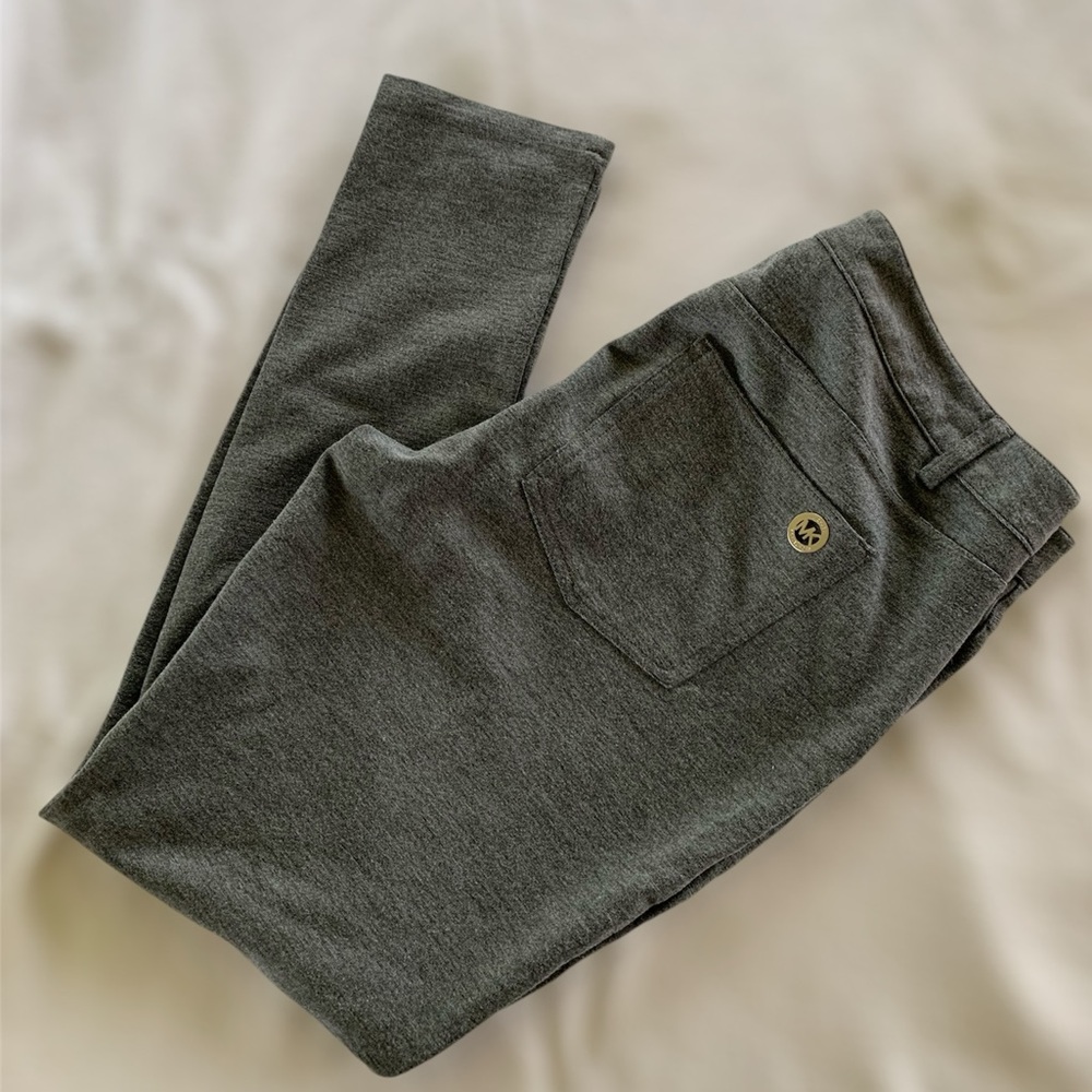 Michael Kors Gray Knit Skinny pants size 8
